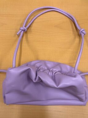 Old Navy Gathered Lilac Shoulder Bag